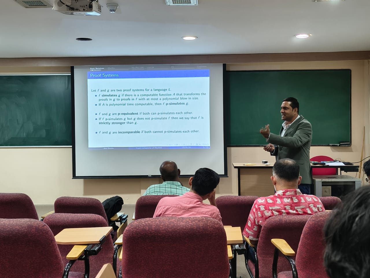 Talk at IMSc, Chennai 2026