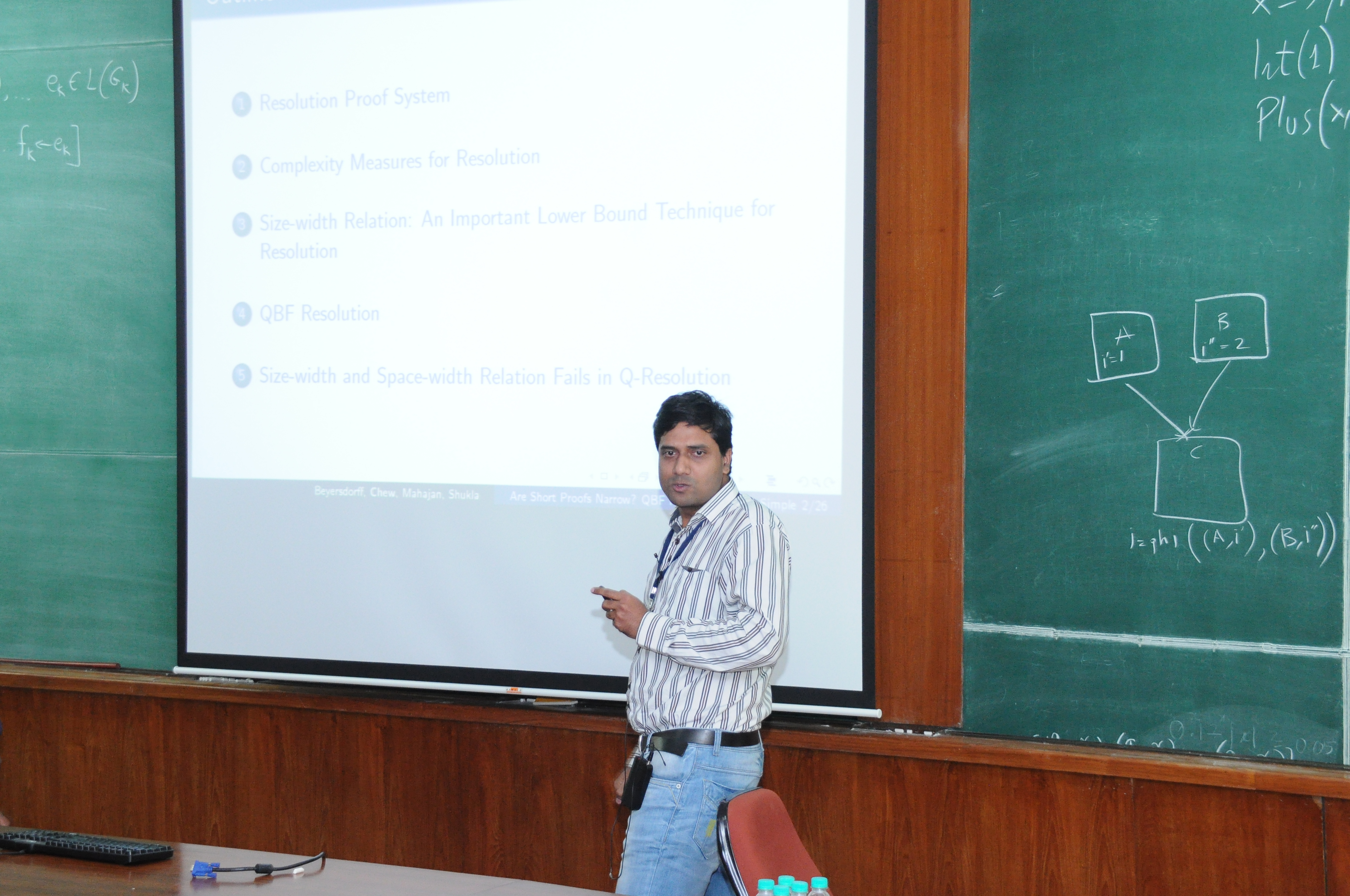 Talk at TIFR Mumbai 2016